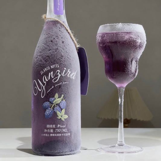 Misty Purple Blackberry & Lychee White Wine